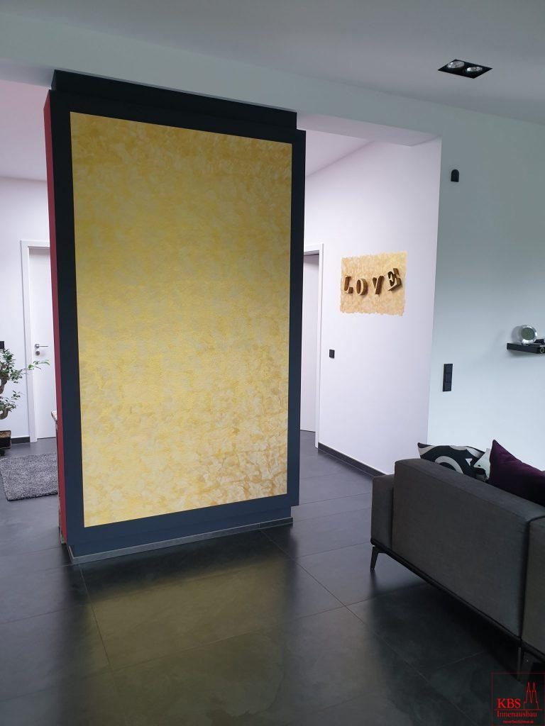 Wandgestaltung