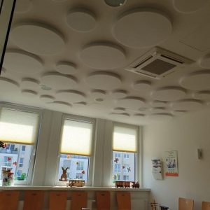 Schallabsorber Kinderarztpraxis