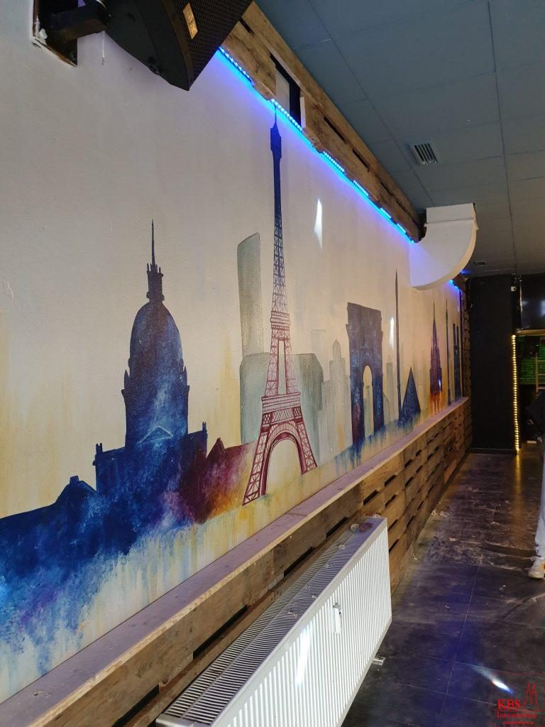 Wandgestaltung