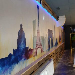 Wandgestaltung