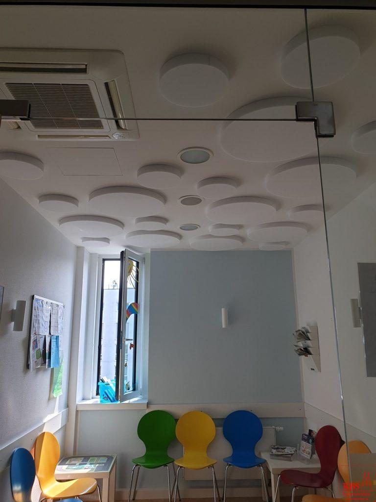 Schallabsorber Kinderarztpraxis