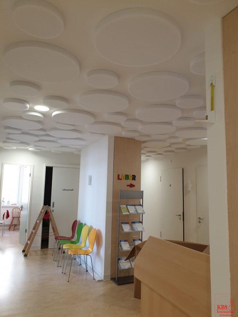 Schallabsorber Kinderarztpraxis