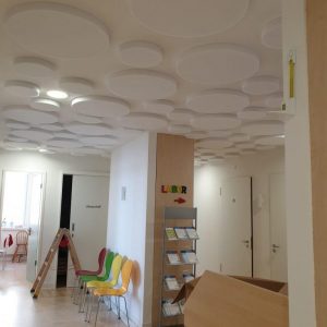Schallabsorber Kinderarztpraxis