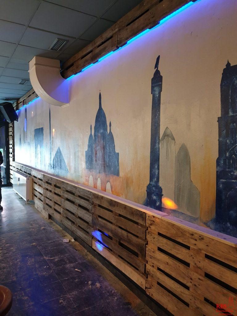 Wandgestaltung