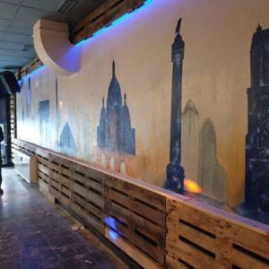 Wandgestaltung
